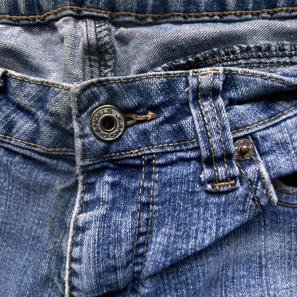 Women's Blue and Navy Jeans - Picture 2 of 3